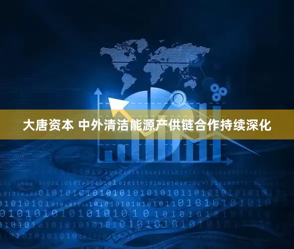 大唐资本 中外清洁能源产供链合作持续深化
