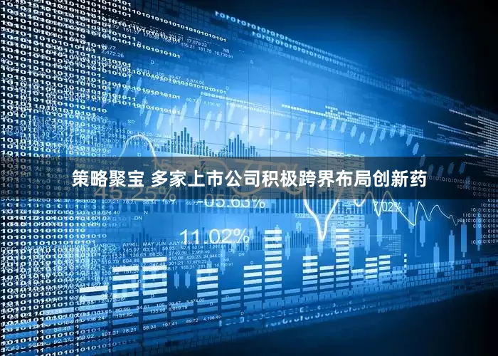 策略聚宝 多家上市公司积极跨界布局创新药